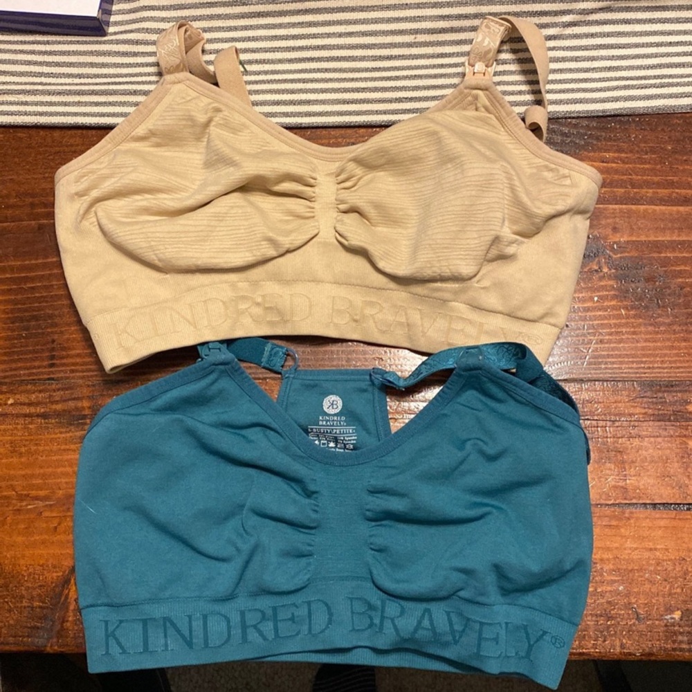 Kindred bravely nursing/pumping bras